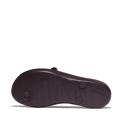 FitFlop iQushion Glitzer-Schleife Plumberry Zehensteg