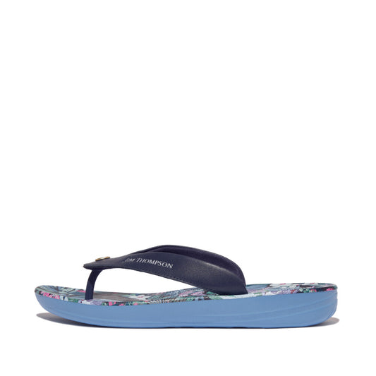 FitFlop iQushion X Jim Thompson Zehentrenner Heritage Blue