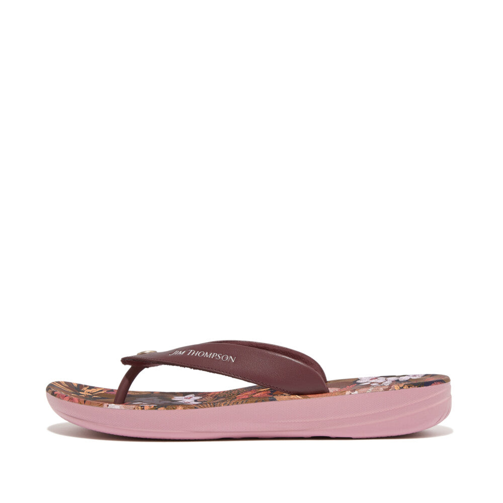 FitFlop iQushion X Jim Thompson Zehentrenner Java Brown
