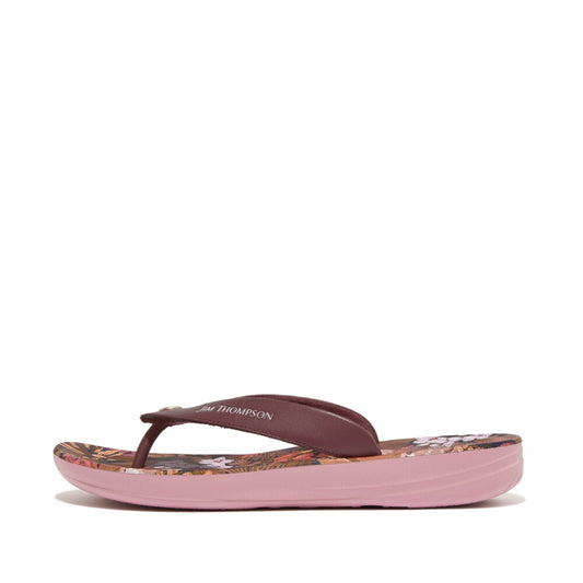 FitFlop iQushion X Jim Thompson Zehentrenner Java Brown