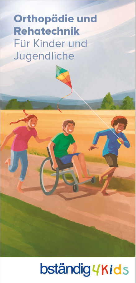 Folder Orthopädie und Rehatechnik für Kinder und Jugendliche