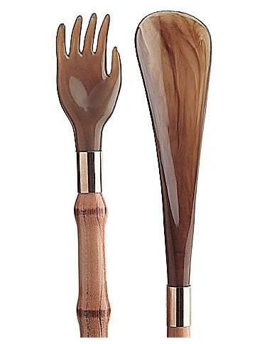Schuhanzieher mit Kratzhand