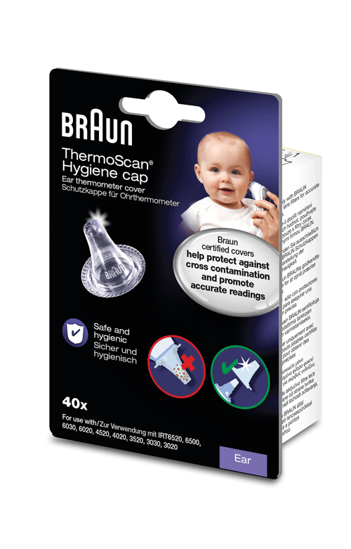 Braun Thermo Scan Schutzkappen 40 Stk.