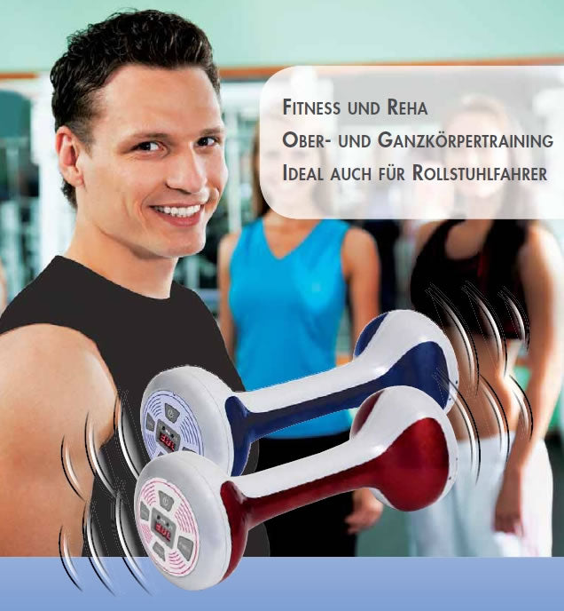 Promed Vibrations- und Massagehantel