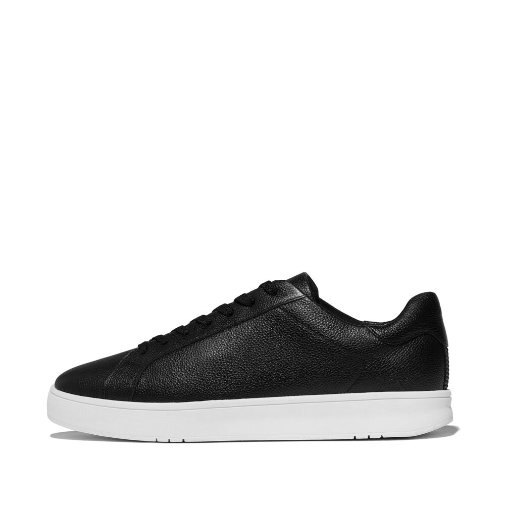FitFlop RALLY II Herren Black Leder Sneaker