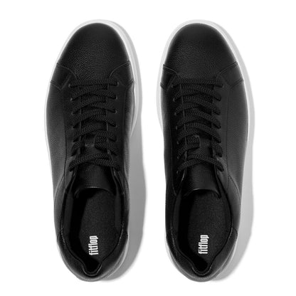 FitFlop RALLY II Herren Black Leder Sneaker