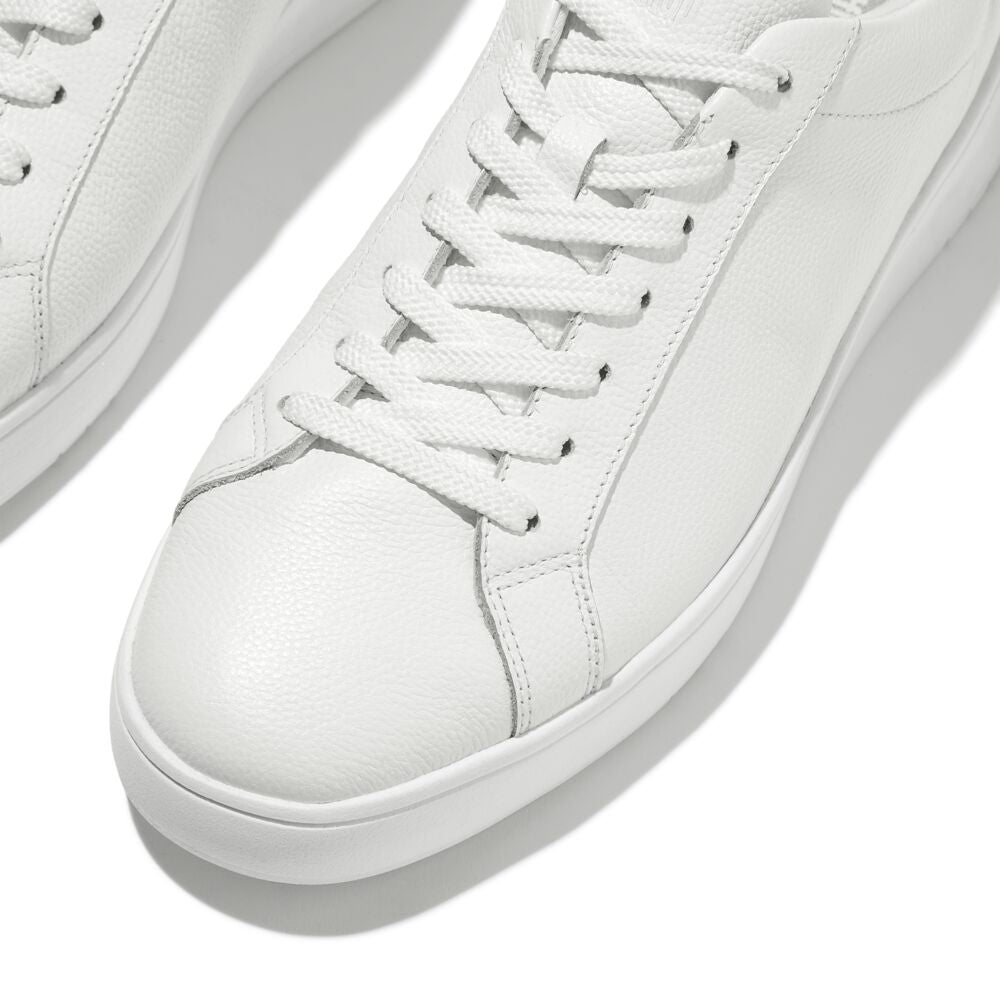 FitFlop RALLY II Herren White Leder Sneaker