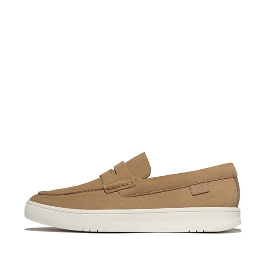 FitFlop RALLY Männer Camel Wildleder Loafers