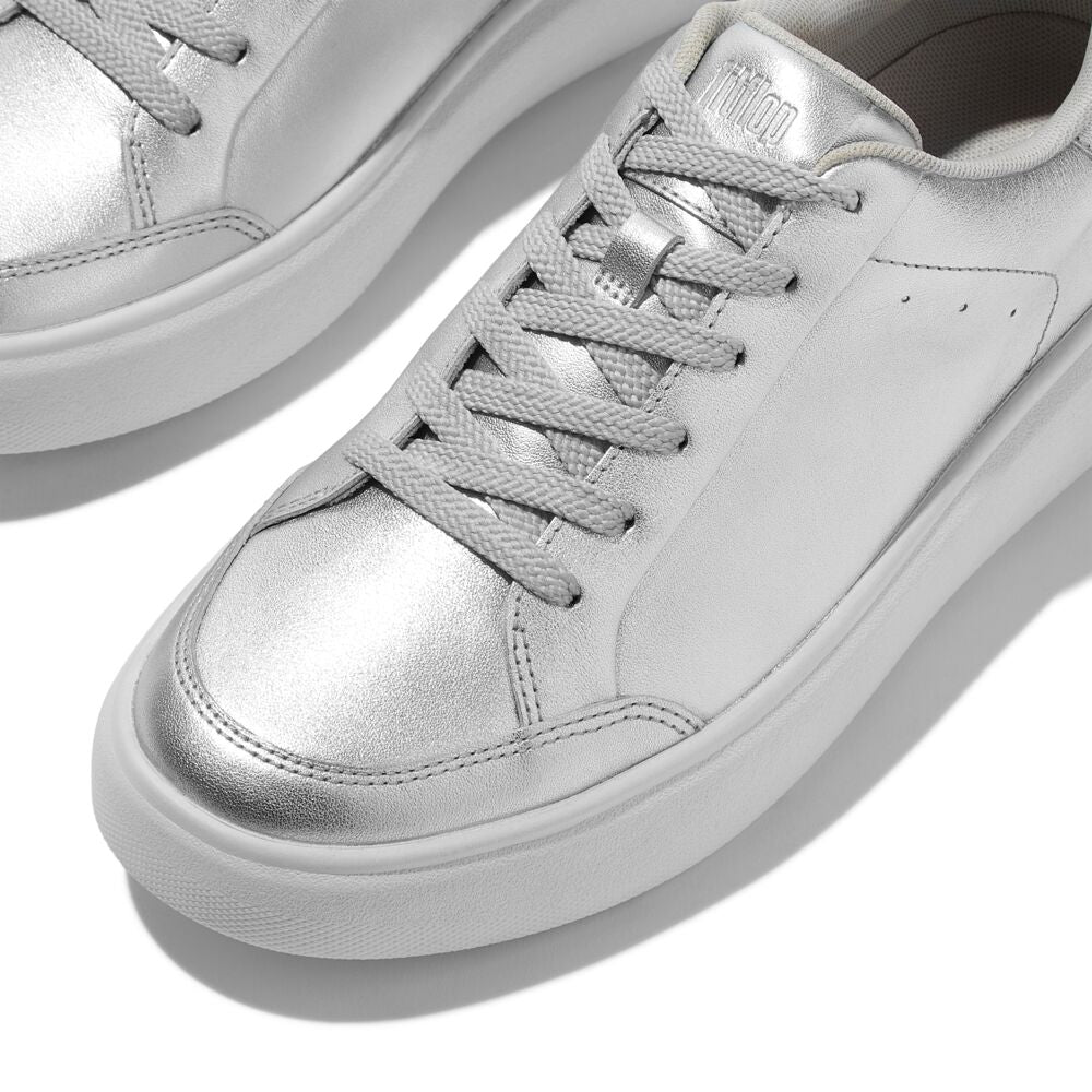 FitFlop RTG Metallic-Leder Sneaker