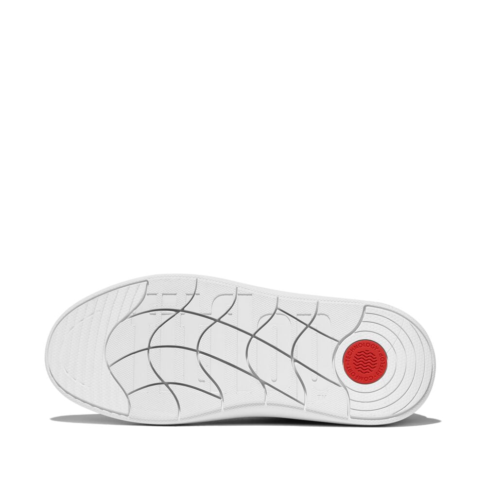 FitFlop RTG Black Leather Sneaker