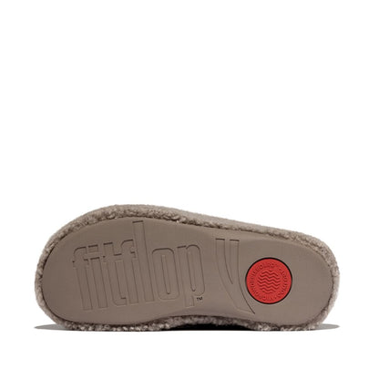 FitFlop SHUV Curly-Shearling Clogs