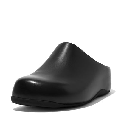 FitFlop Shuv Clogs Leder Black