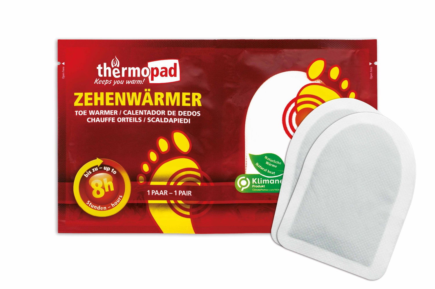 Thermopad Zehenwärmer