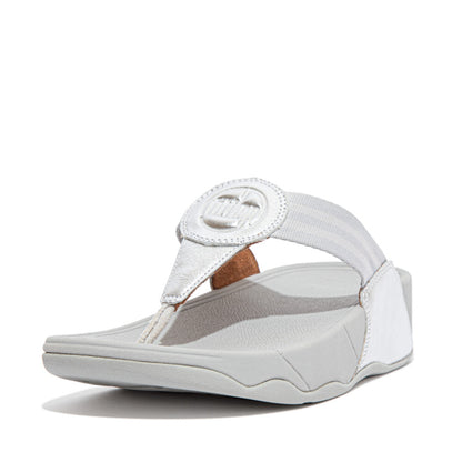FitFlop Walkstar Damen Silver Zehensteg