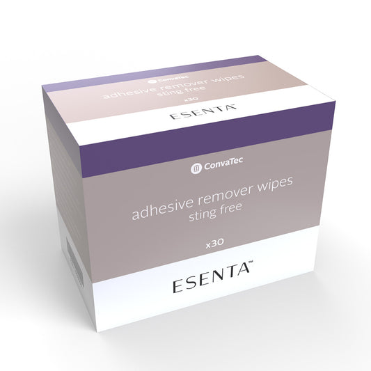 ESENTA™ Pflasterentferner-Tücher zur schonenden Entfernung von Pflastern, Kleberückständen und medizinischen Haftmaterialien auf der Haut