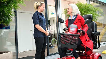 Bständig Tablett f. Rollator Topro Troja