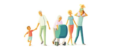 Familie Illustration