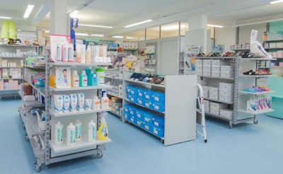 Innenansicht der bständig Orthopädie-Sanitätshaus-Filiale in Krems.