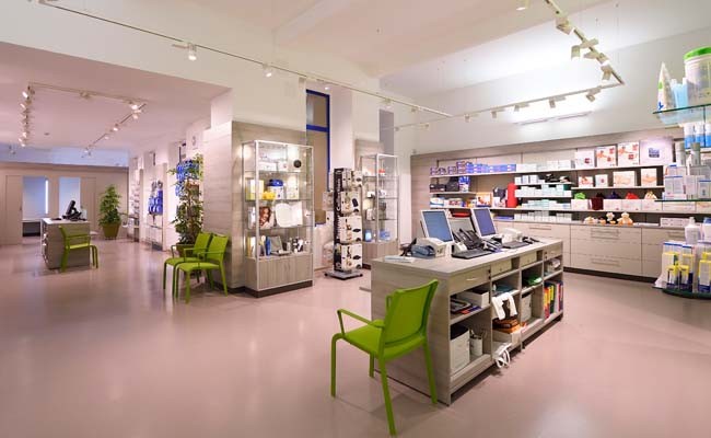 Innenansicht der bständig Filiale Mariahilfer Straße.