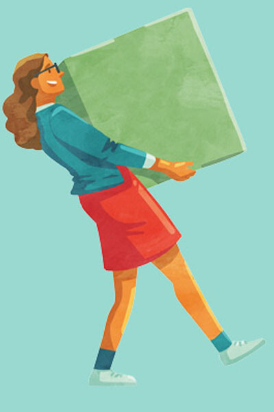 Übersiedlung von bständig Filiale, Teaser-Bild.