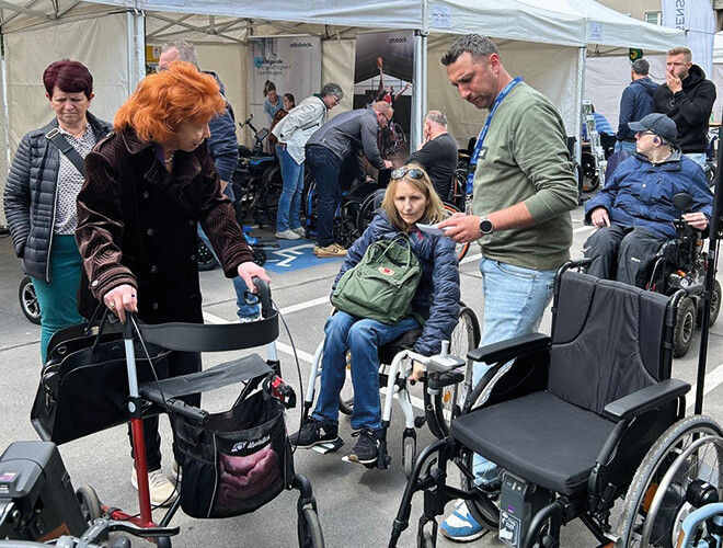bständig, Mobilitätstage, Event, ALF, Rollstuhl, Rehatechniker, Präsentation, Mobilität, Beratung