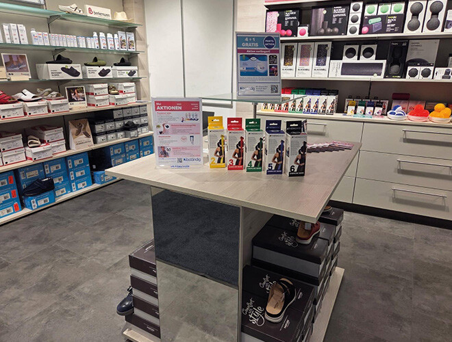 bständig Filiale neueröffnung Döbling barrierefrei Reha Hilfsmittel Monatsaktionen