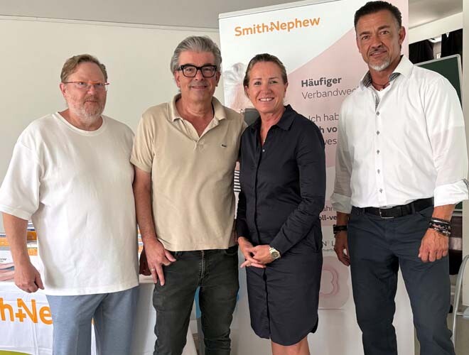 T.I.M.E Veranstaltung für medizinisches Fachpersonal organisiert von Smith & Nephew und Paul Bständig.