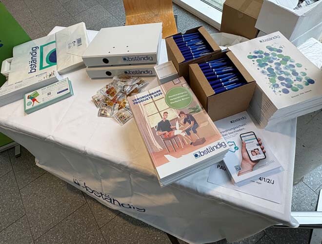 Pflegekongresses 2025, Stand von bständig.