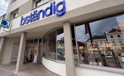Ansicht der Orthopädie- und Sanitätshaus-Filiale von bständig in Mödling.