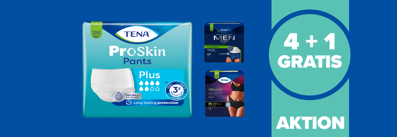 TENA Pants Aktion Slider Banner