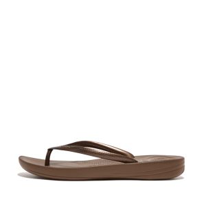 FitFlop Iqushion Ergonomic Damen Bronze Zehensteg