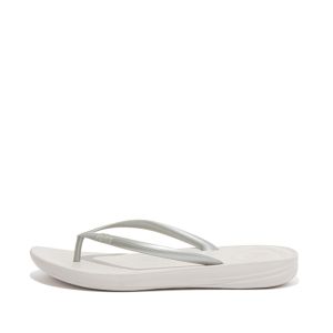 FitFlop Iqushion Ergonomic Damen Silver Zehensteg First
