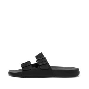 FitFlop iQushion Mens Black Pantoletten Seitenansicht