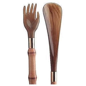Kratzhand und Schuhhorn