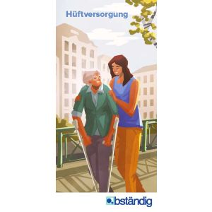 Folder Hüftversorgung, Titelseite