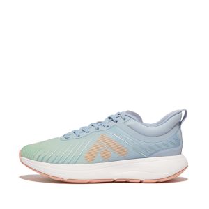 FitFlop FF RUNNER Ombré-Edition Mesh Lauf-/Sportsneaker Blue Side