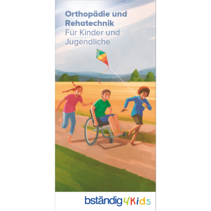 Folder Orthopädie und Rehatechnik für Kinder und Jugendliche