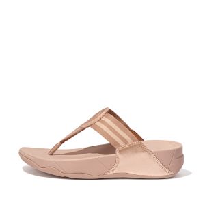FitFlop Walkstar Damen Rose Gold Zehensteg